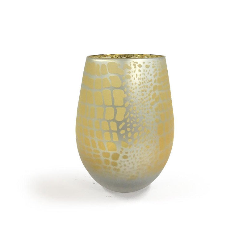 A Touch of Sage - Crocodile Frosted Gold Jar