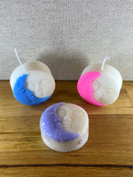 A Touch of Sage - Moon Sun Face Candle