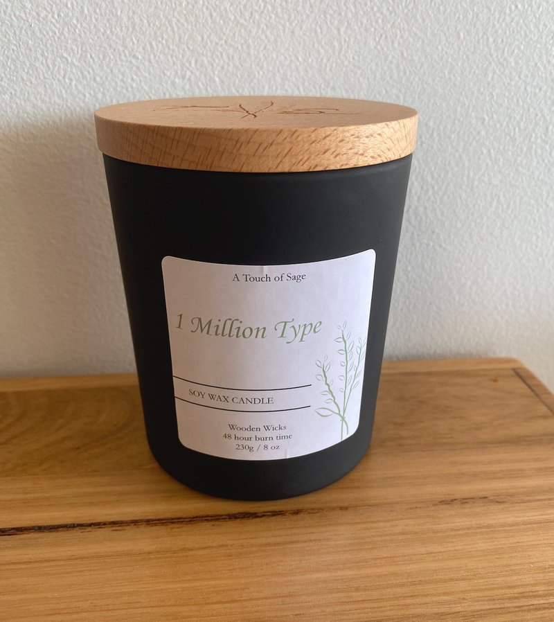 1 Million Type Candle